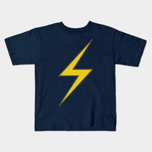 Miss Marvel Kids T-Shirt by LocalZonly